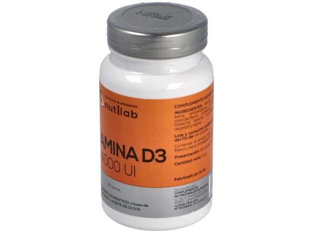 Vitamina D3 4000Ui 60Perlas