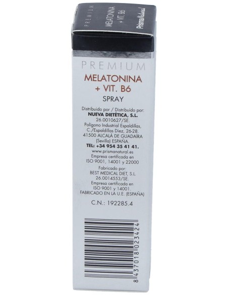 Prisma Premium Melatonina + Vit. B6