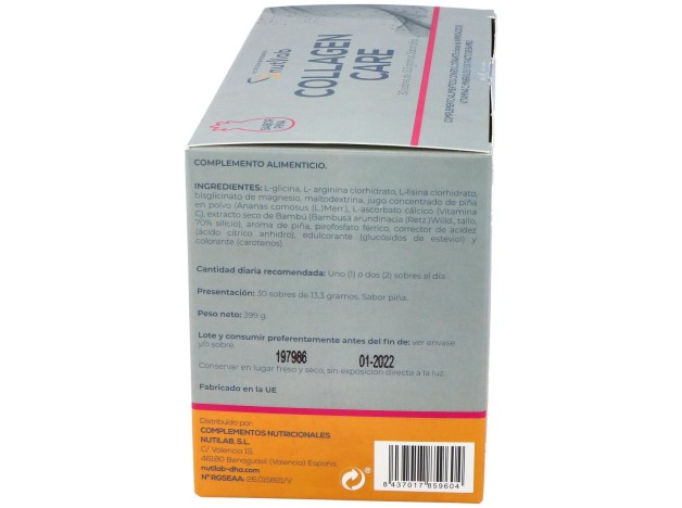 Collagen Care Concentrado Piña 30Sbrs.