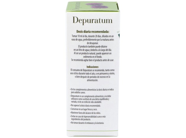 100% Natural Depuratum 200 Ml