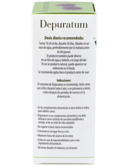 100% Natural Depuratum 200 Ml