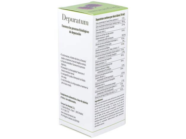 100% Natural Depuratum 200 Ml