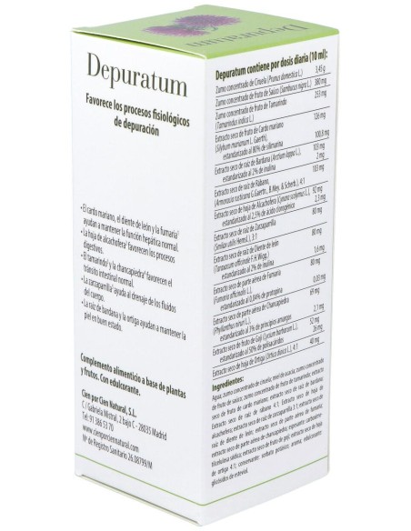 100% Natural Depuratum 200 Ml