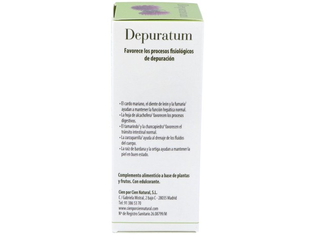 100% Natural Depuratum 200 Ml