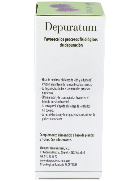 100% Natural Depuratum 200 Ml
