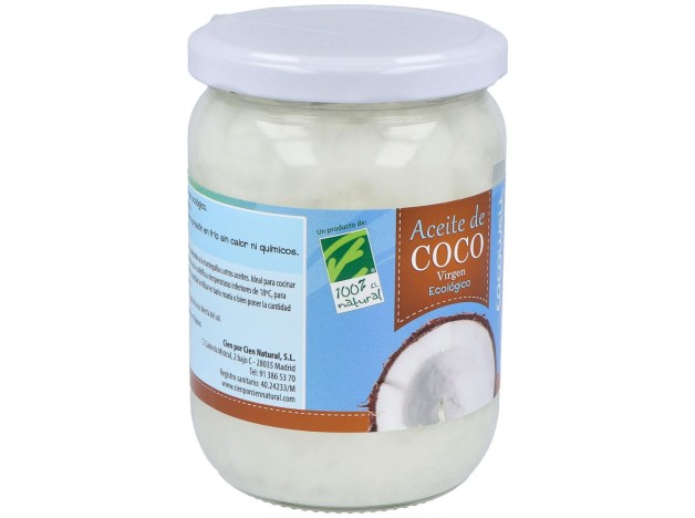 100% Natural Aceite De Coco 500 Ml