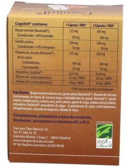 100% Natural Cognitril 60...