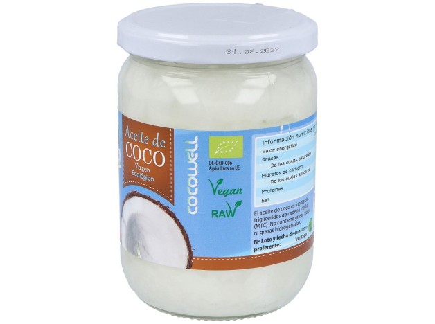 100% Natural Aceite De Coco 500 Ml