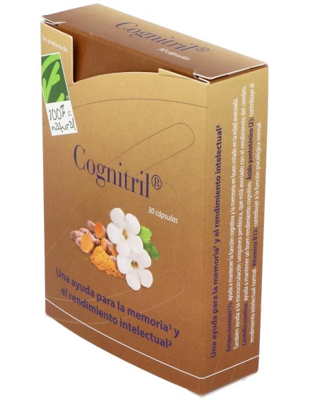 100% Natural Cognitril 30 Cápsulas