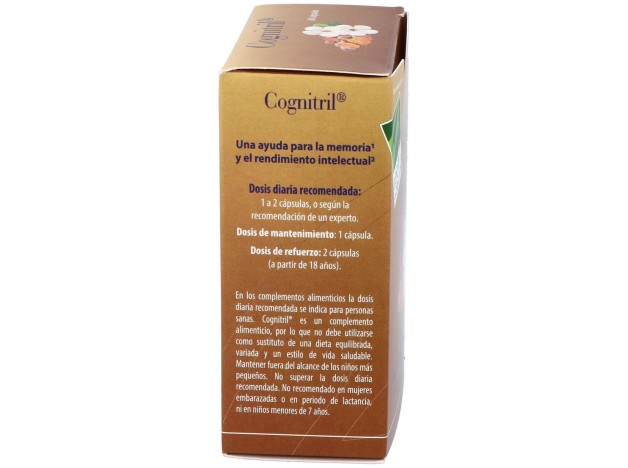 100% Natural Cognitril 60 Cápsulas