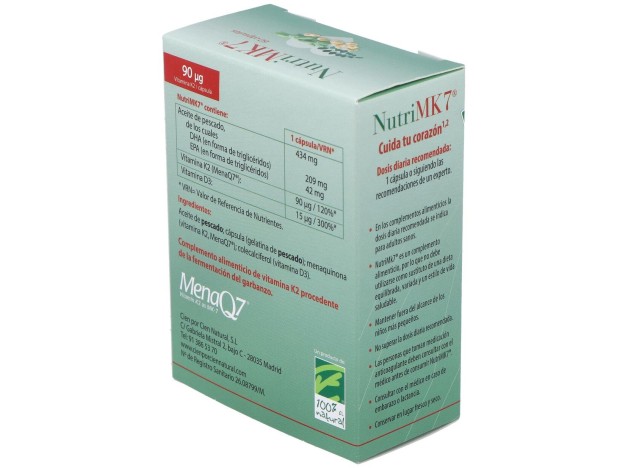 100% Natural Nutrimk7 Cardio Caja Con 60...