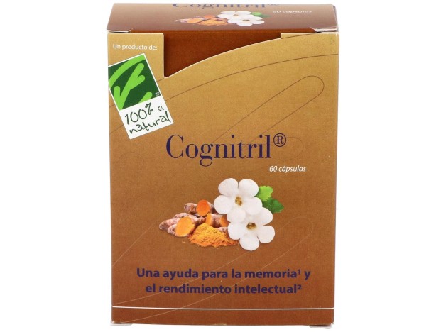 100% Natural Cognitril 60 Cápsulas
