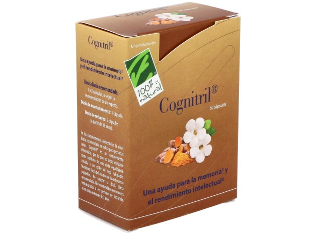 100% Natural Cognitril 60 Cápsulas