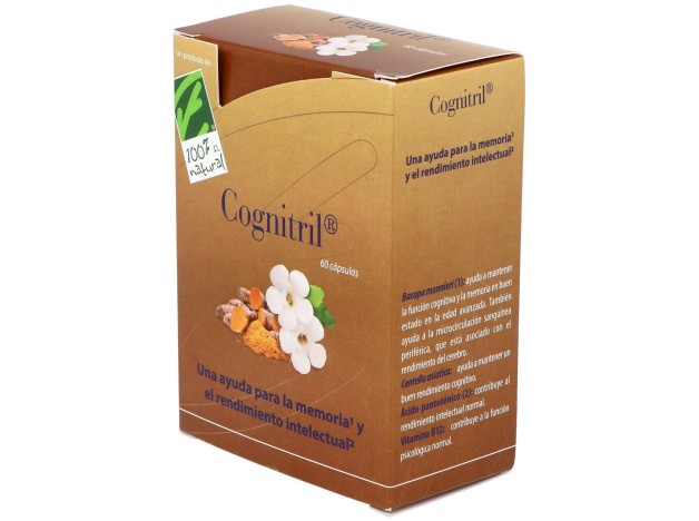 100% Natural Cognitril 60 Cápsulas