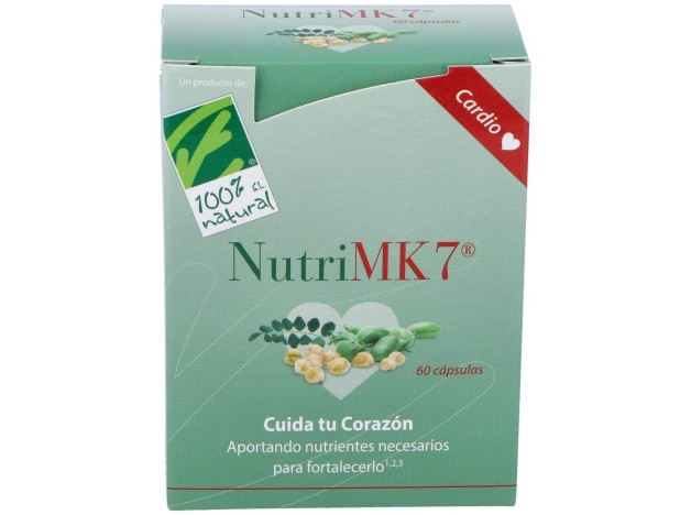 100% Natural Nutrimk7 Cardio Caja Con 60...