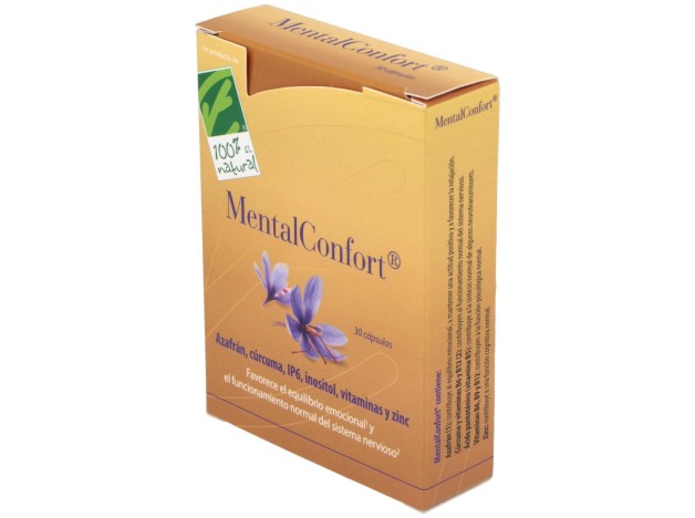 100% Natural Mentalconfort 30Cáps