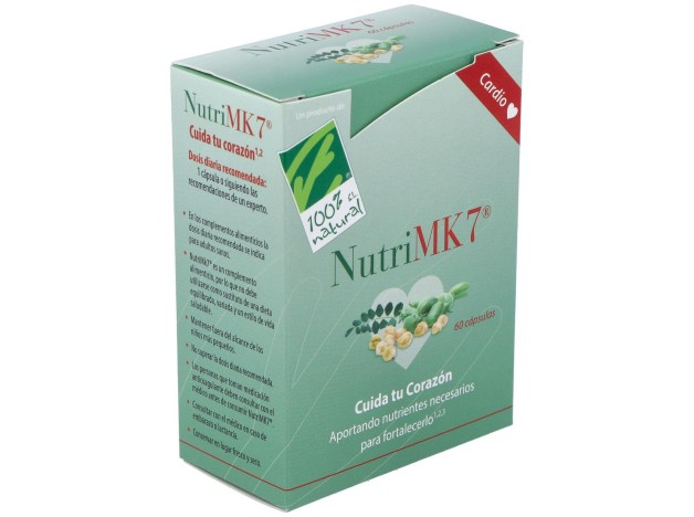 100% Natural Nutrimk7 Cardio Caja Con 60...