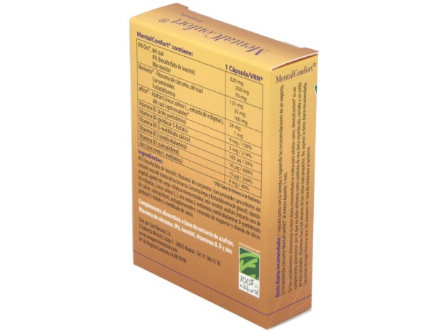 100% Natural Mentalconfort 30Cáps