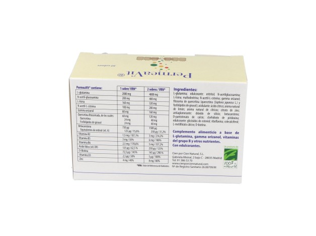100% Natural Permeavit 30 Sobres