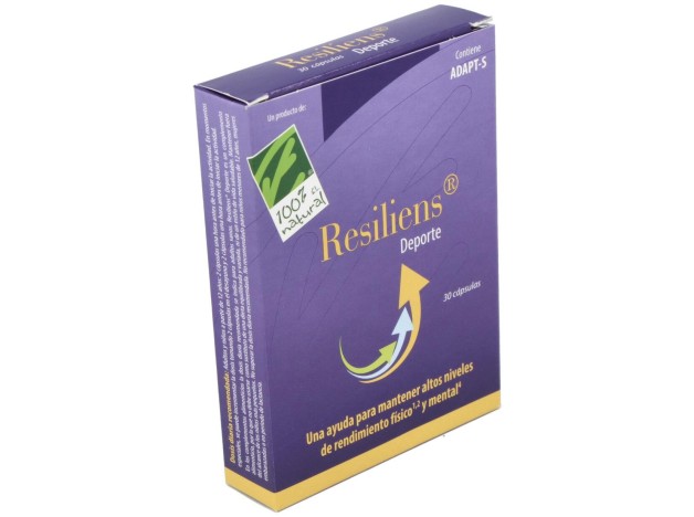 100% Natural Resiliens Deporte 30 Cápsulas