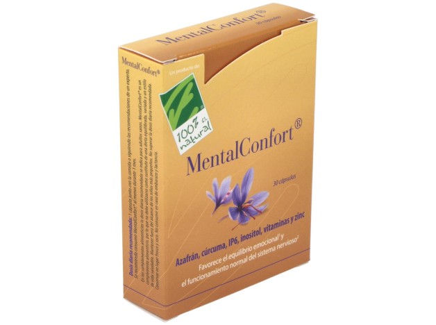 100% Natural Mentalconfort 30Cáps