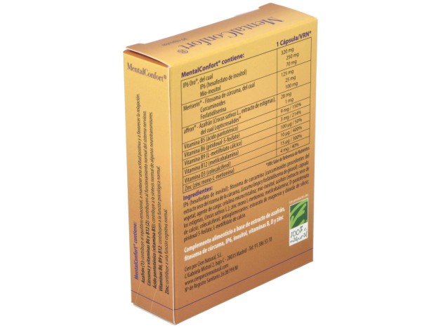 100% Natural Mentalconfort 30Cáps