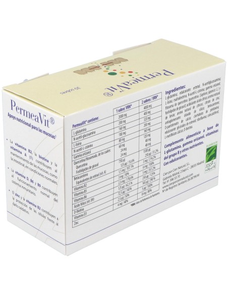 100% Natural Permeavit 30 Sobres