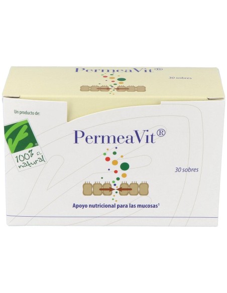 100% Natural Permeavit 30 Sobres
