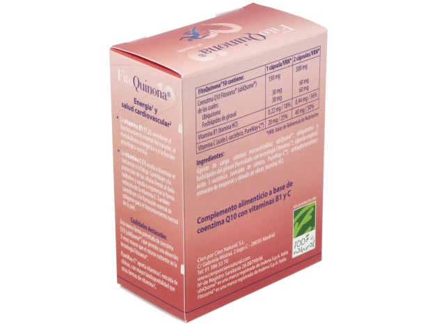 100% Natural Fitoquinona 10 60Caps
