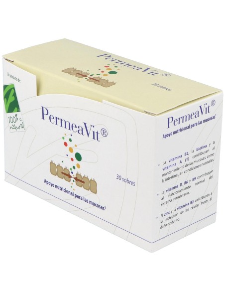 100% Natural Permeavit 30 Sobres