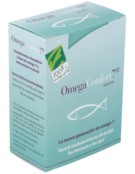 Cien Por Cien Natural Omegaconfort7 60 Perlas
