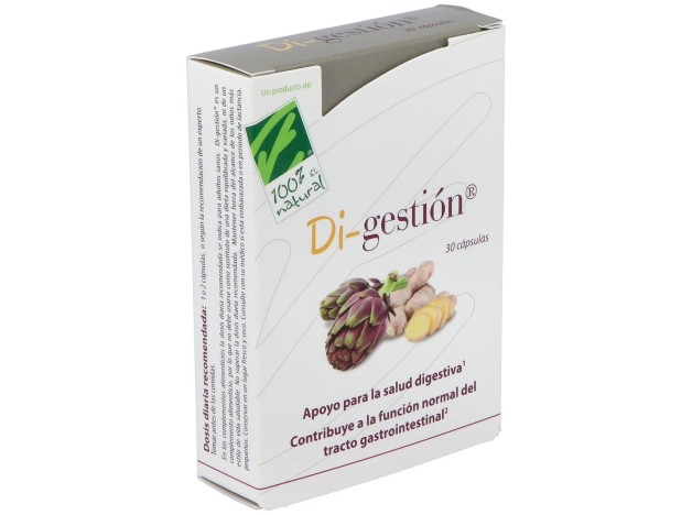 100% Natural Di-Gestion 30Caps