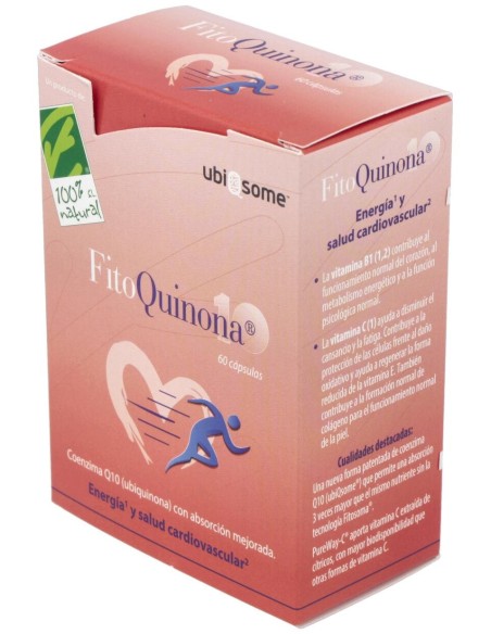 100% Natural Fitoquinona 10 60Caps