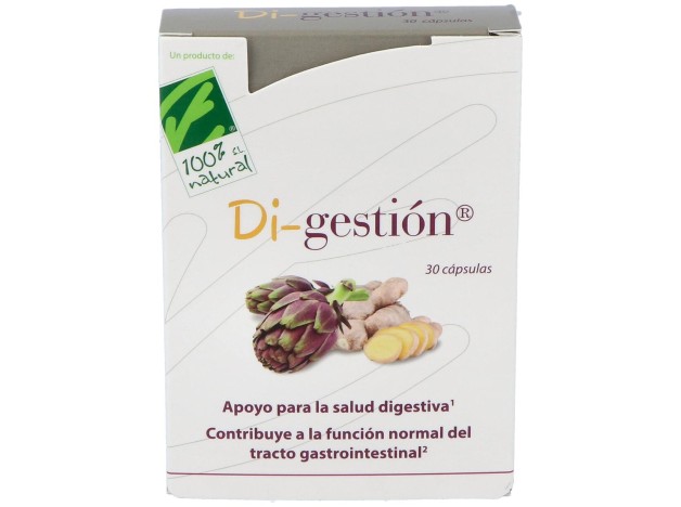 100% Natural Di-Gestion 30Caps