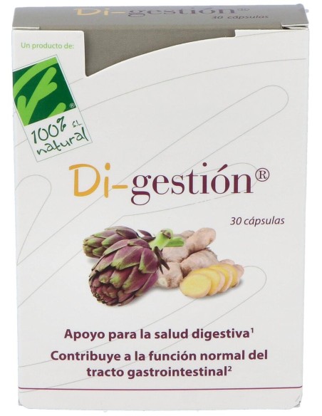100% Natural Di-Gestion 30Caps
