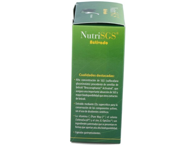 100% Natural Nutrisgs 60 Vcaps