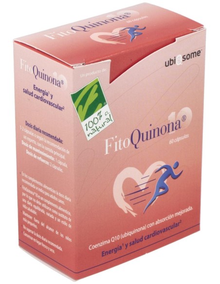 100% Natural Fitoquinona 10 60Caps