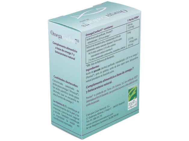 Cien Por Cien Natural Omegaconfort7 60 Perlas