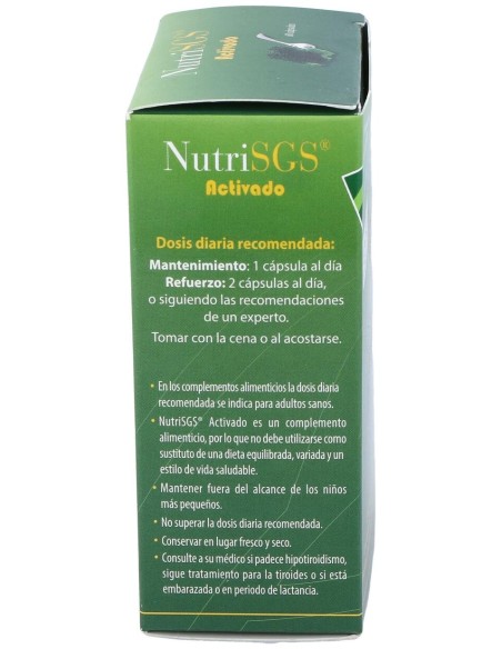 100% Natural Nutrisgs 60 Vcaps