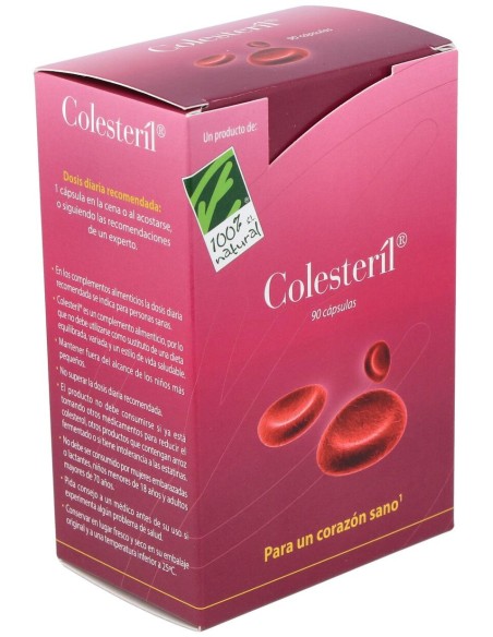 100% Natural Colesteril 90Caps