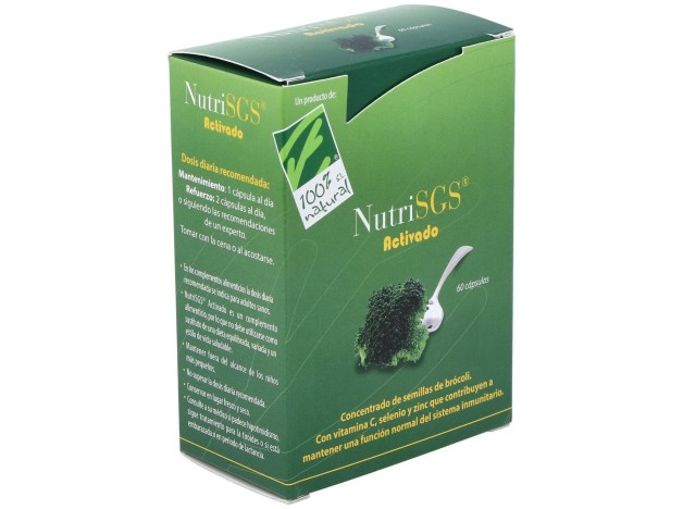 100% Natural Nutrisgs 60 Vcaps