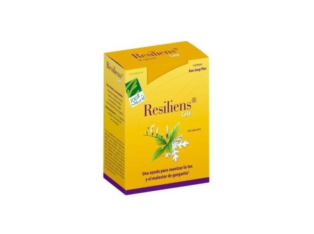 100% Natural Resiliens Cold 60Caps