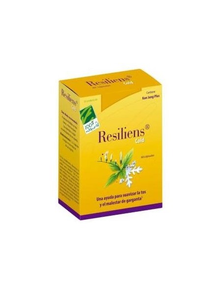 100% Natural Resiliens Cold 60Caps