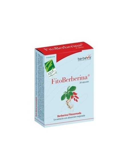 100% Natural Fitoberberina 30Caps