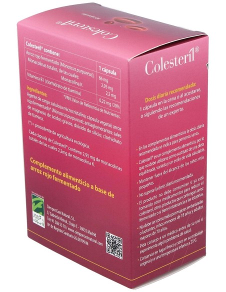 100% Natural Colesteril 90Caps