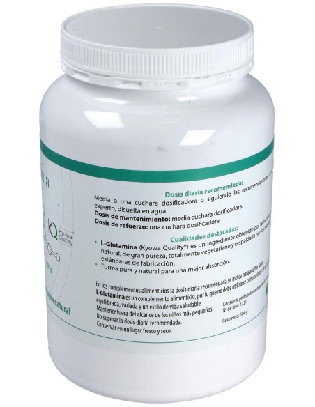 100% Natural L Glutamina 504G