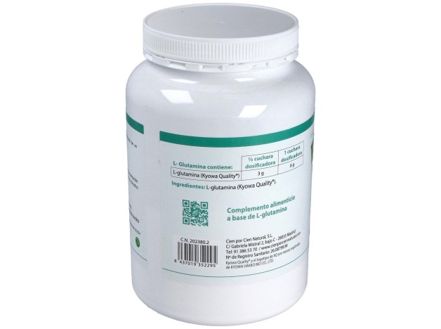 100% Natural L Glutamina 504G