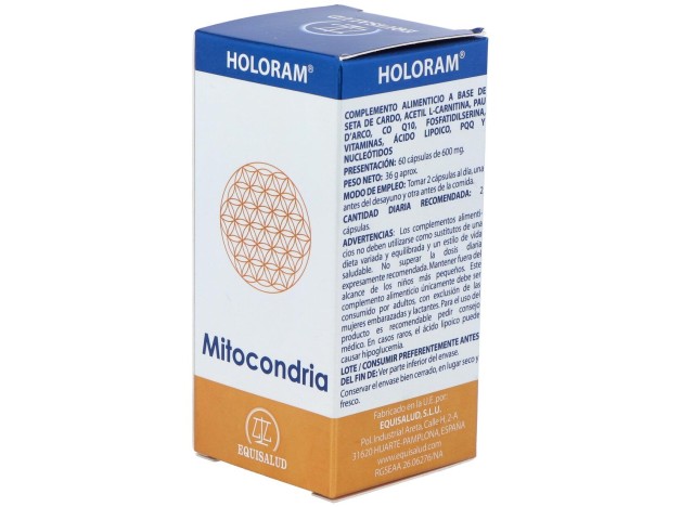 Equisalud Holoram Mitocondria 60 Cápsulas