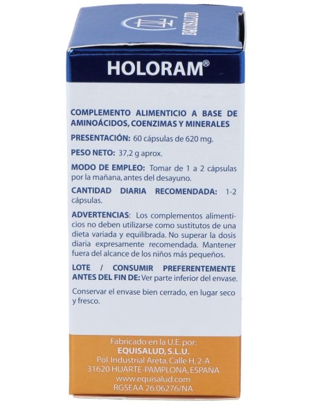 Holoram Enami Nadh - Equisalud - 60 Cápsulas