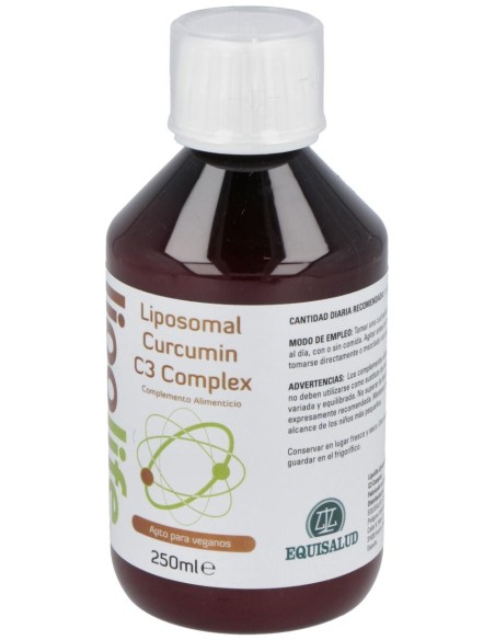 Equisalud Lipolife Liposomal Curcumin C3 Complex 250Ml